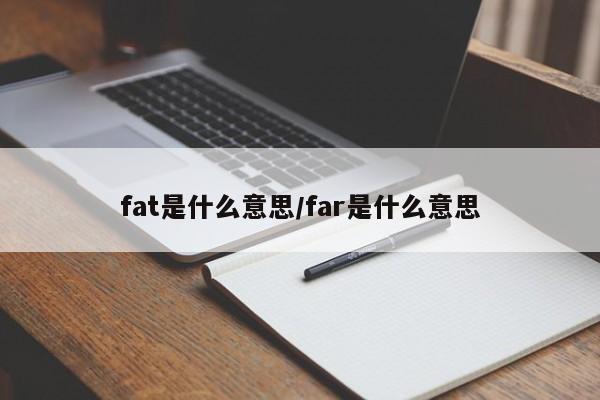 fat是什么意思/far是什么意思